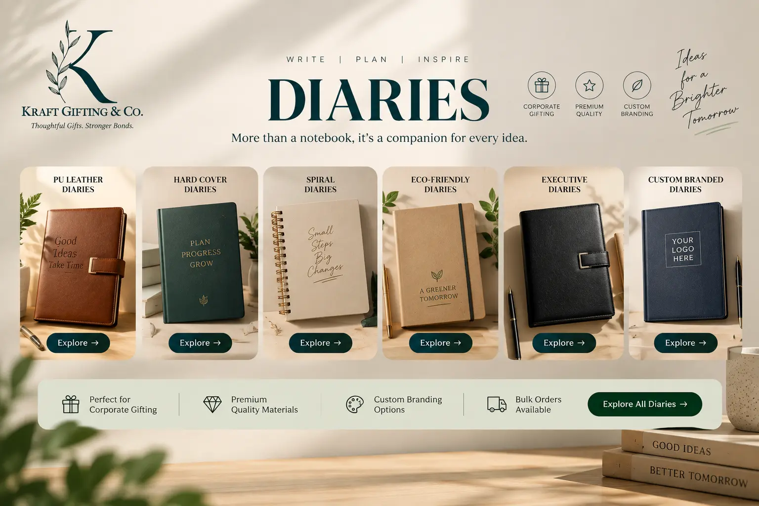 Diaries Corporate Gifts